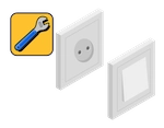 Socket/light switch